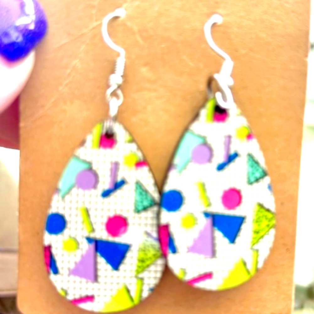 Homemade earrings - Picture 2 of 2